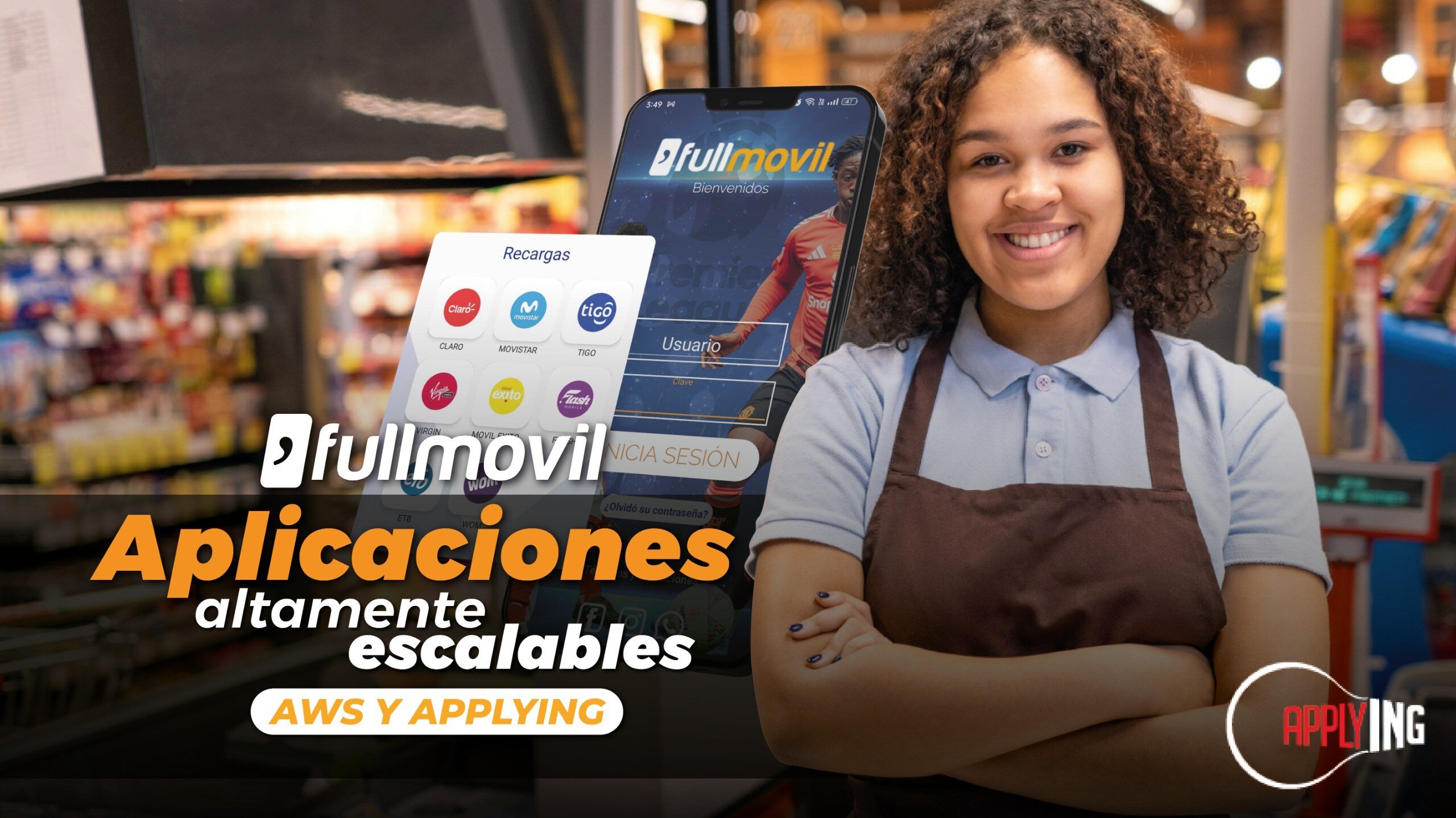 Fullmovil: Aplicaciones altamente escalables con AWS y Applying